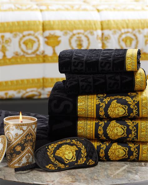 versace bath towel|versace bath linen set.